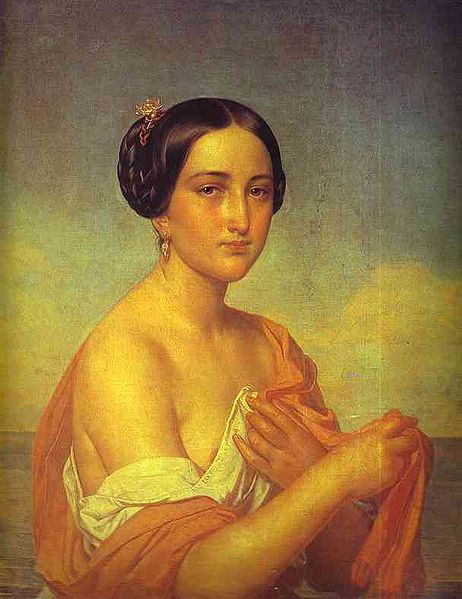Portrait of an Italian Woman.